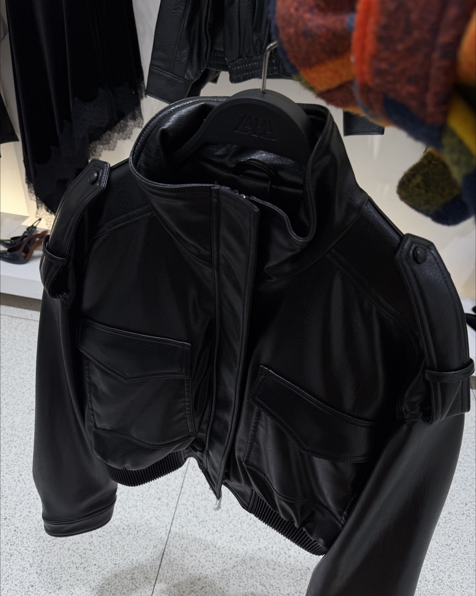 Faux leather jackets from Zara!  

#LTKTall #LTKGiftGuide #LTKPetite