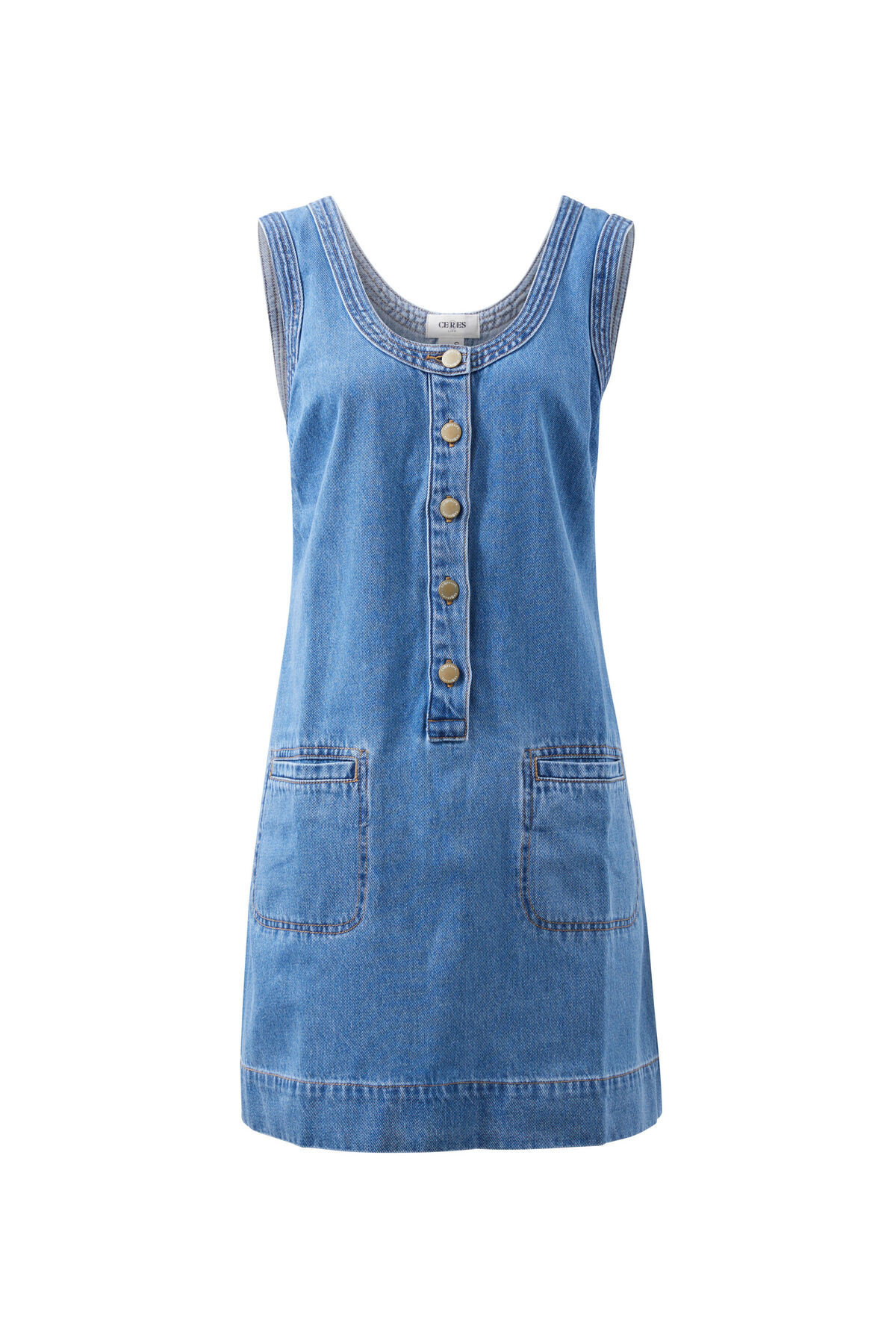 Sunny Denim Tank Dress | Ceres Life