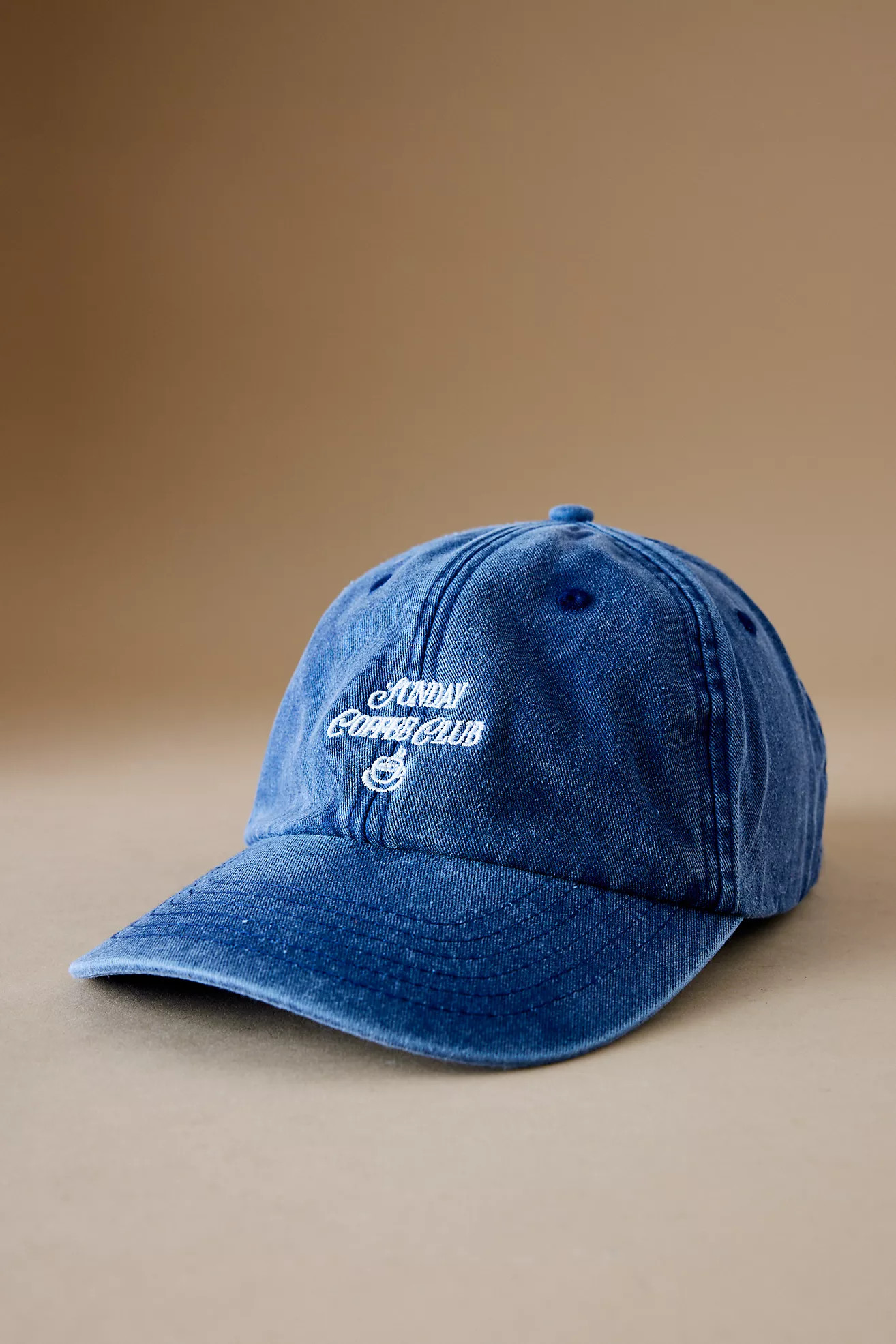 Sunday Coffee Club Embroidered Baseball Cap | Anthropologie (UK)