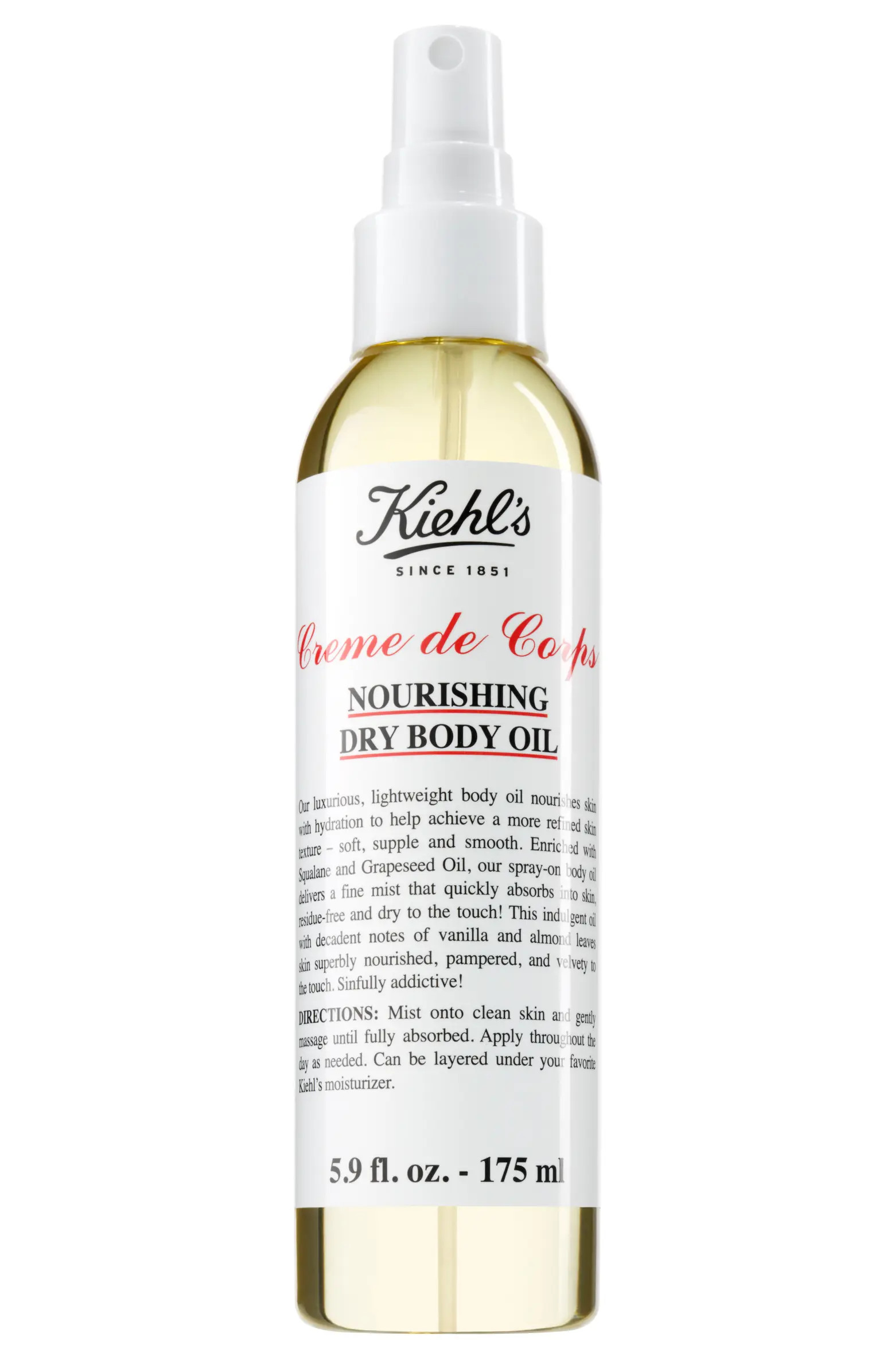 Creme de Corps Nourishing Dry Body Oil | Nordstrom