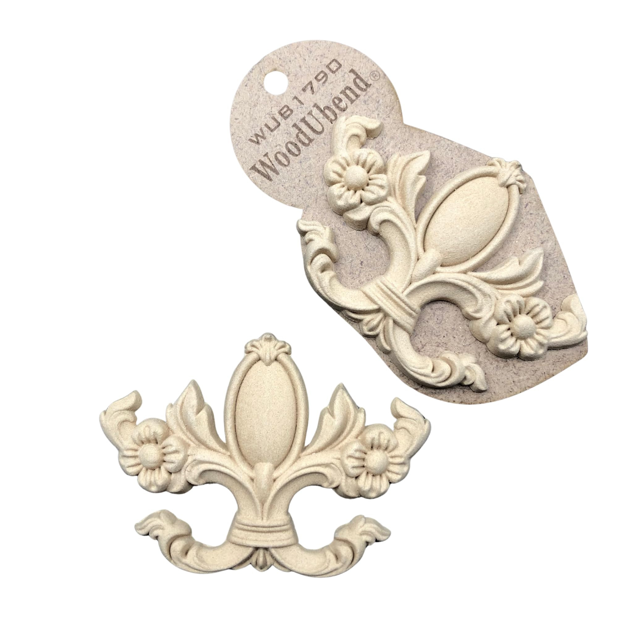 Woodubend WUB1790 Pack of Two Decorative Plaque 11.5x8cm Wood Appliques - Heat Bendable & Flexibl... | Amazon (US)