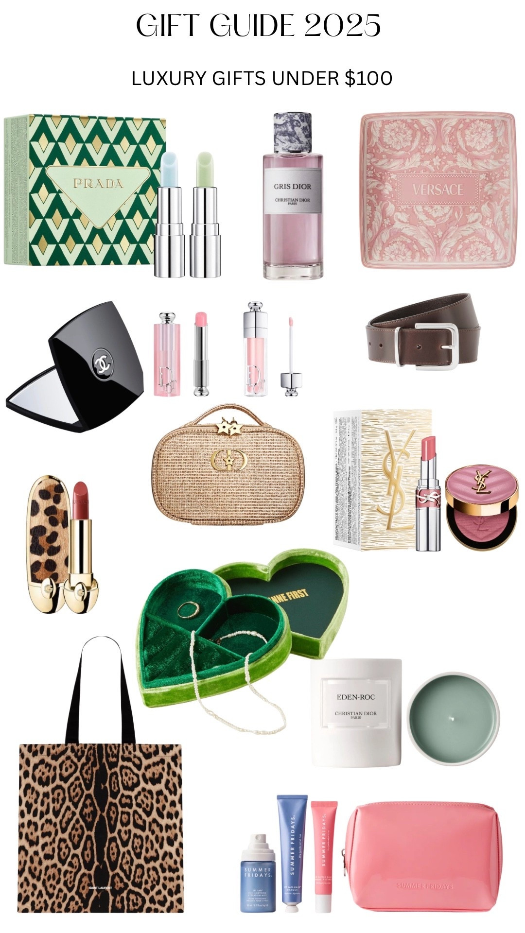 Luxury gift guide under $100 
#gifts #luxury #guiftguide #LTKgiftguide #giftsunder100 #giftsforher

#LTKFindsUnder100 #LTKGiftGuide #LTKBeauty