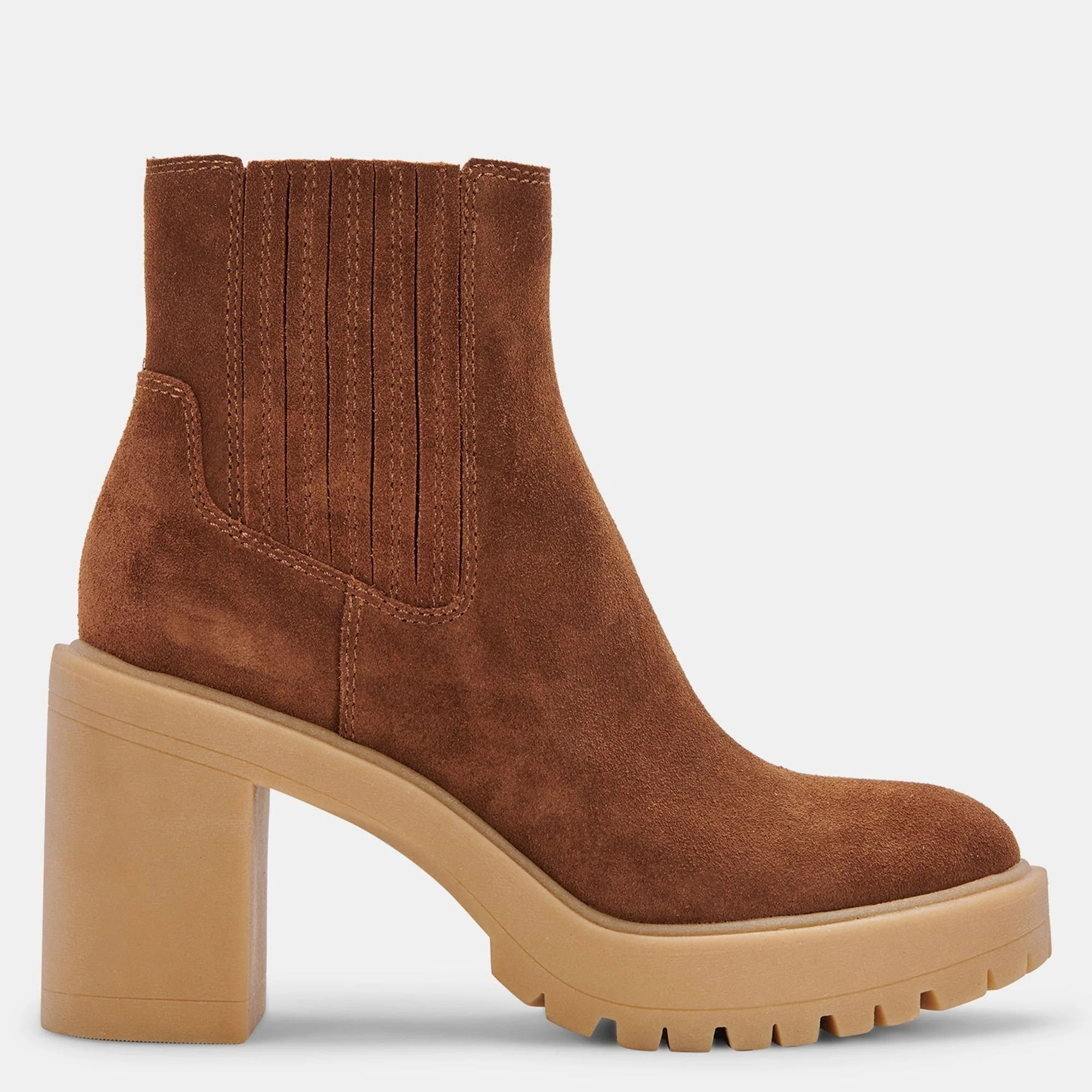 CASTER H2O BOOTIES CAMEL SUEDE | Shop Simon