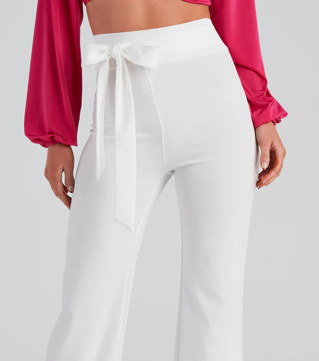 Sealed With Style Tie-Waist Pants | Windsor Stores