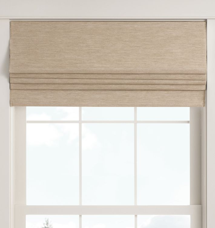 Natural Blackout Roman Shade | Rejuvenation