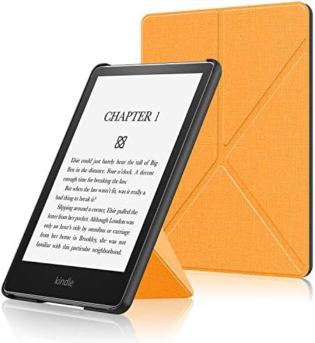 Soke Case for Kindle Paperwhite (11th Generation-2021 Release), Premium Fabric Cover with Auto Wake/ | Amazon (US)
