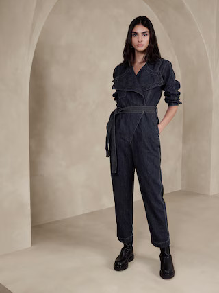Yasmine Denim Jumpsuit | Banana Republic (US)