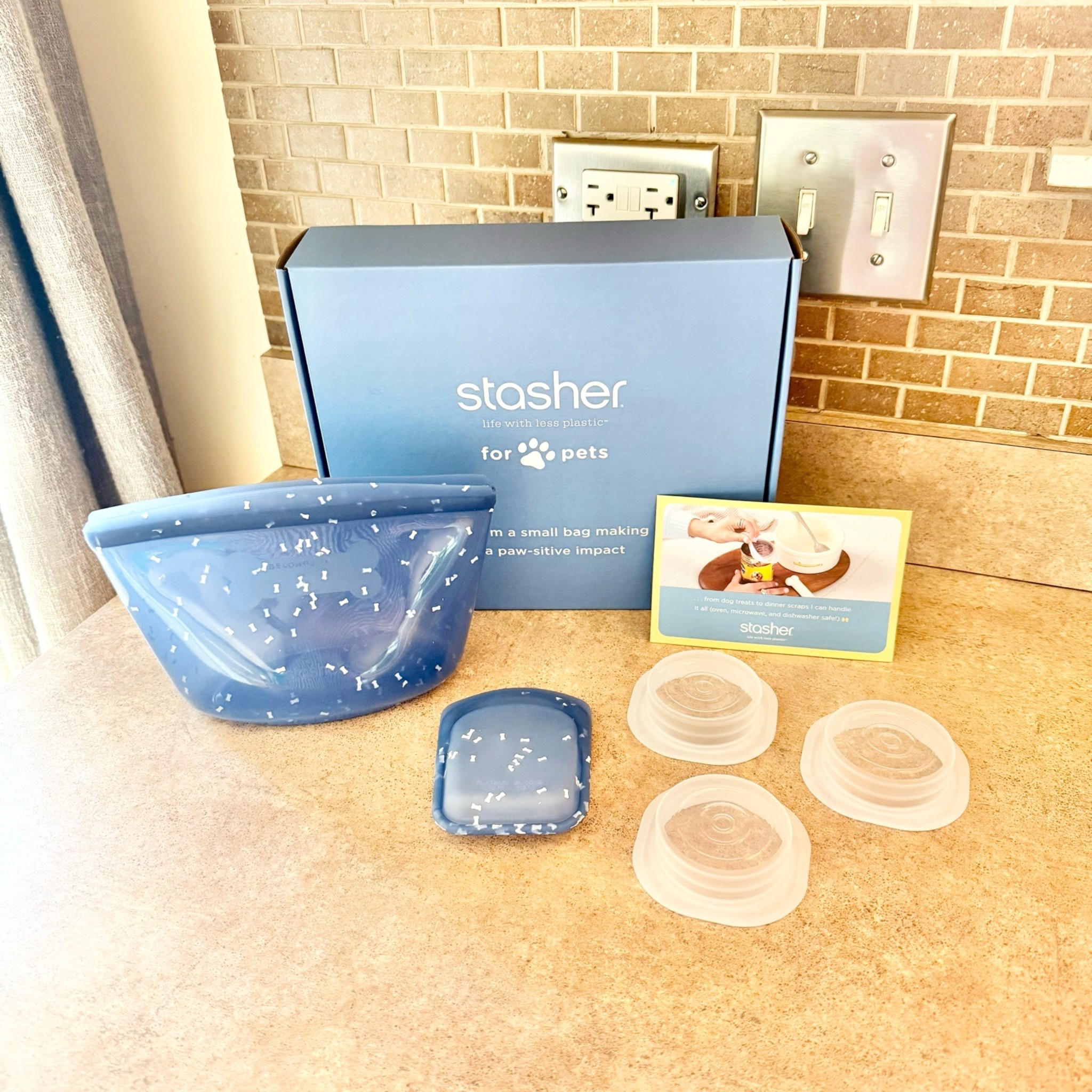 Perfect gift for pet moms 

@stasherbag 
Pet Food Storage 5-Pack
$49.99
Free returns + free shipping over $59

#LTKMothersDay
