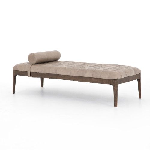 Four Hands Joanna Bench Sonoma Grey | Gracious Style