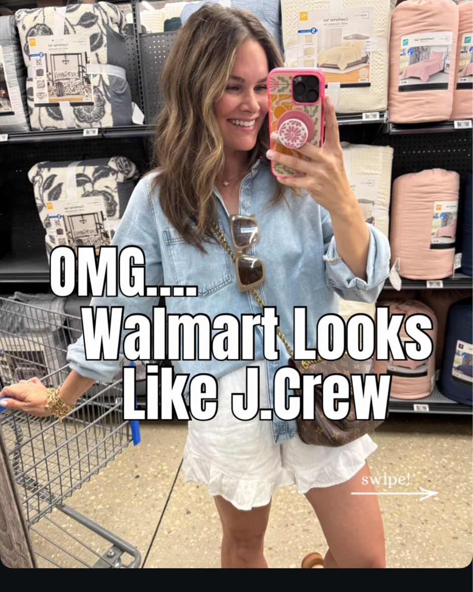 Walmart new drop is full of classic fall staples that are giving J.Crew & Madewell—but at Walmart prices. Think dresses, jeans, sweaters, bags, jewelry, shoes, and more. 🍂 Comment “WALMART FINDS” and I’ll send you the deets

#LTKootd #LTKSaleAlert #LTKOver40