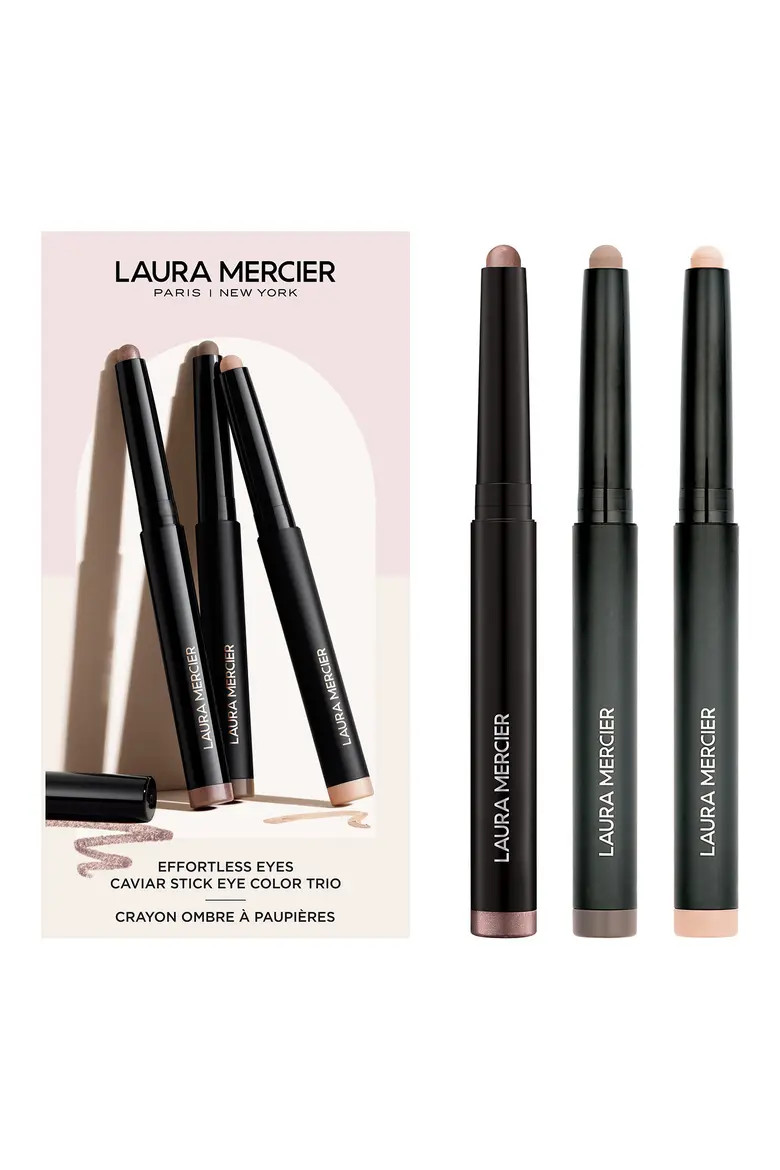 Effortless Eyes Caviar Stick Eye Shadow Trio Set $102 Value (Women) | Nordstrom | Nordstrom