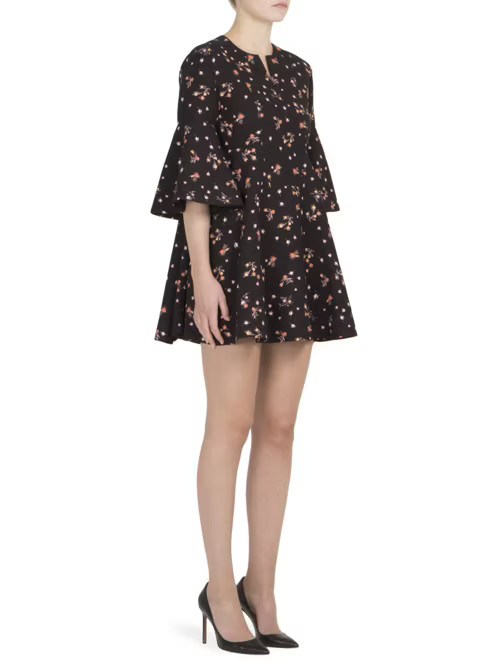 Printed Bell Sleeve Dress | Saks Fifth Avenue