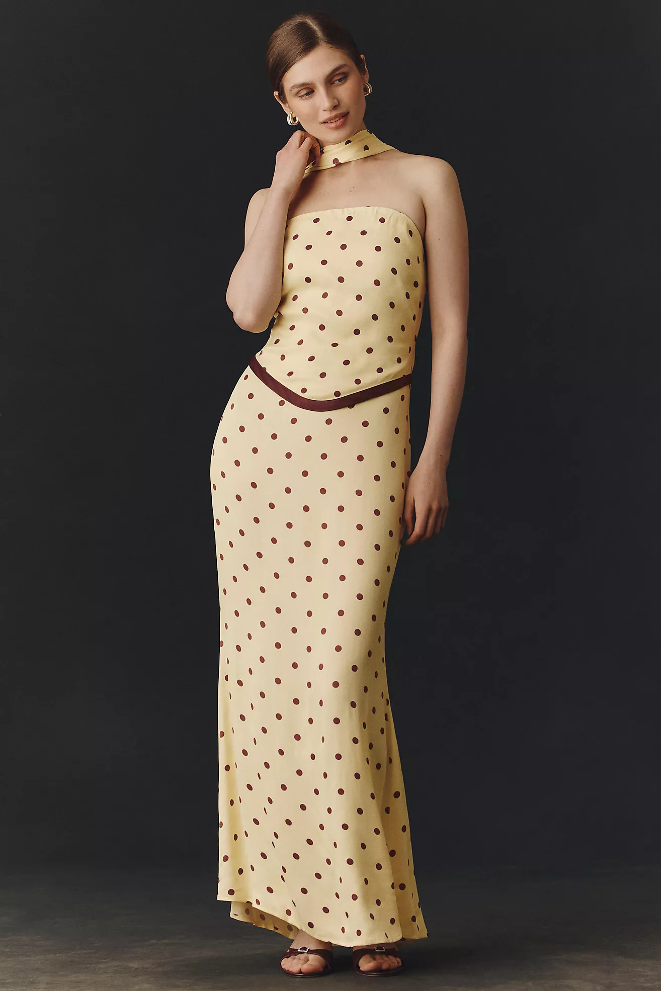 BHLDN Strapless Maxi Dress | Anthropologie (US)