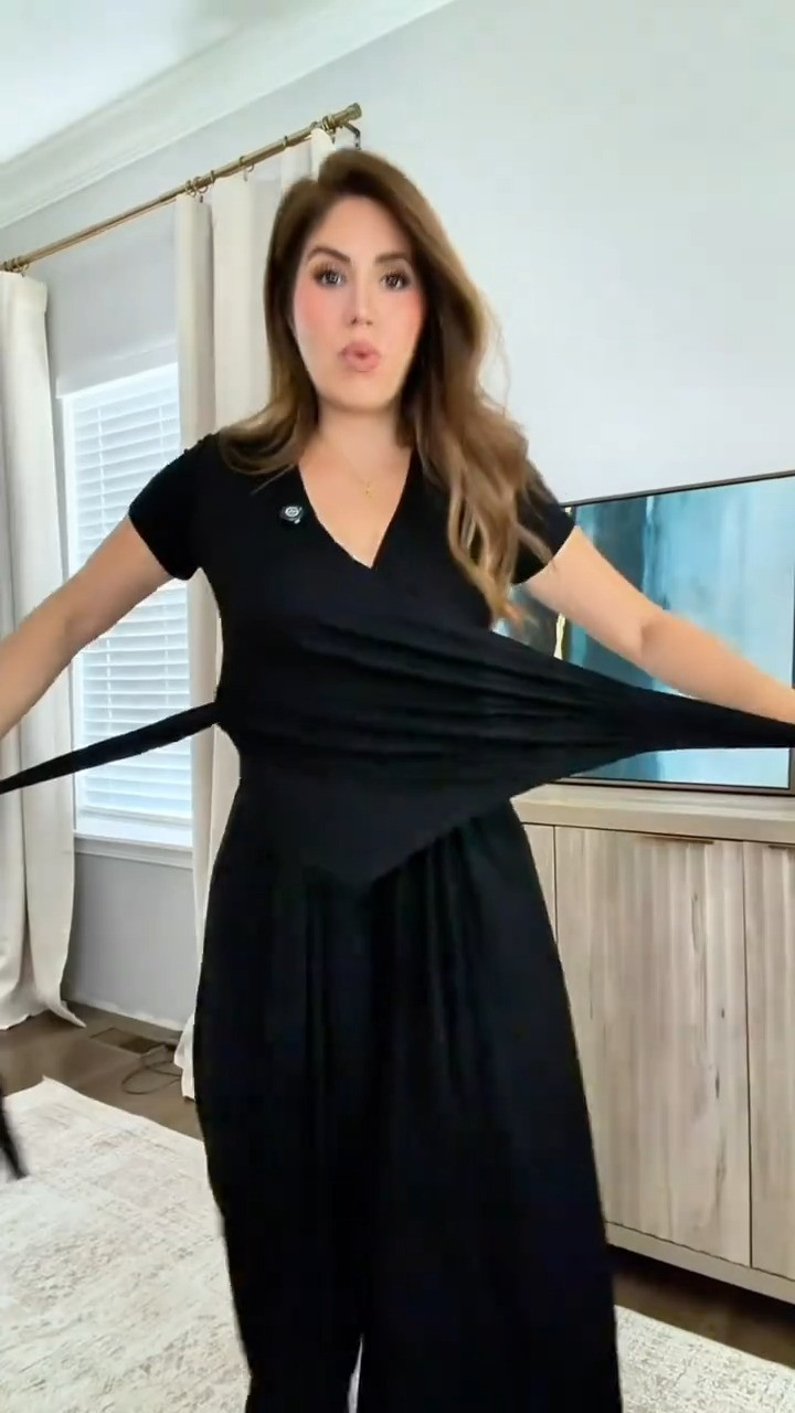 This might be the most flattering set I've tried on, the wrap top cinches right at the waist and the palazzo pants just work together perfectly! 

 #LTKSeasonal #LTKU #LTKBeauty
