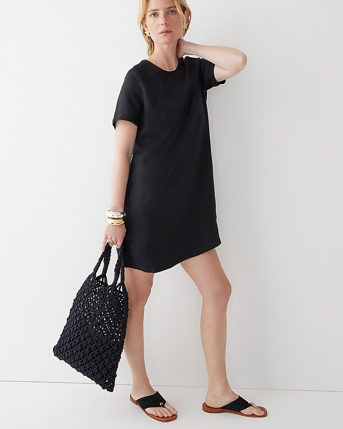 Linen T-shirt dress | J. Crew US