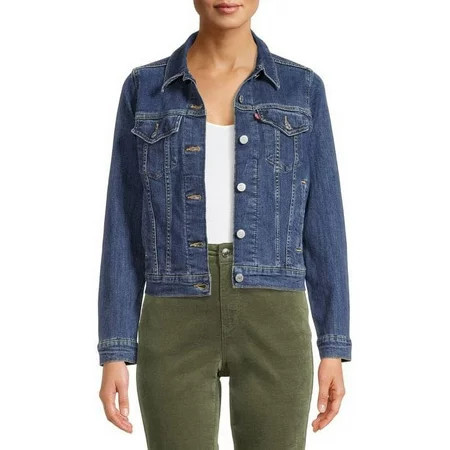 Levi s Red Tab Women s Original Trucker Denim Jacket | Walmart (US)