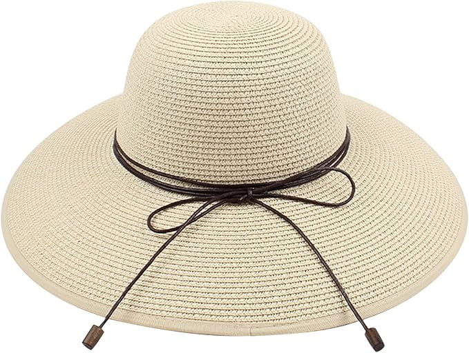 Protection Hat Summer Bow Fashion Straw Women Beach Caps Hats Foldable Sun Baseball Caps Running ... | Amazon (US)