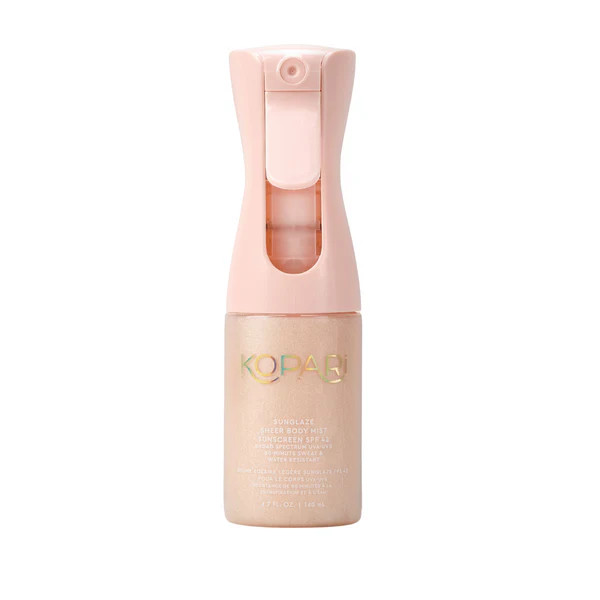 SUNGLAZE SHEER BODY MIST SUNSCREEN SPF 42 | Kopari