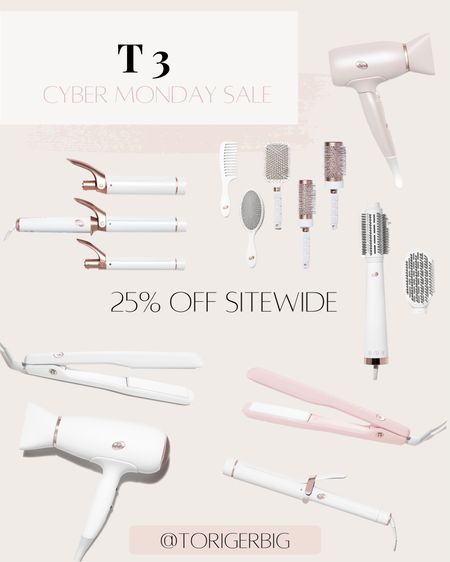 T3 Cyber Monday Sale #hairtools #t3 #cybermonday 

#LTKstyletip #LTKbeauty #LTKsalealert
