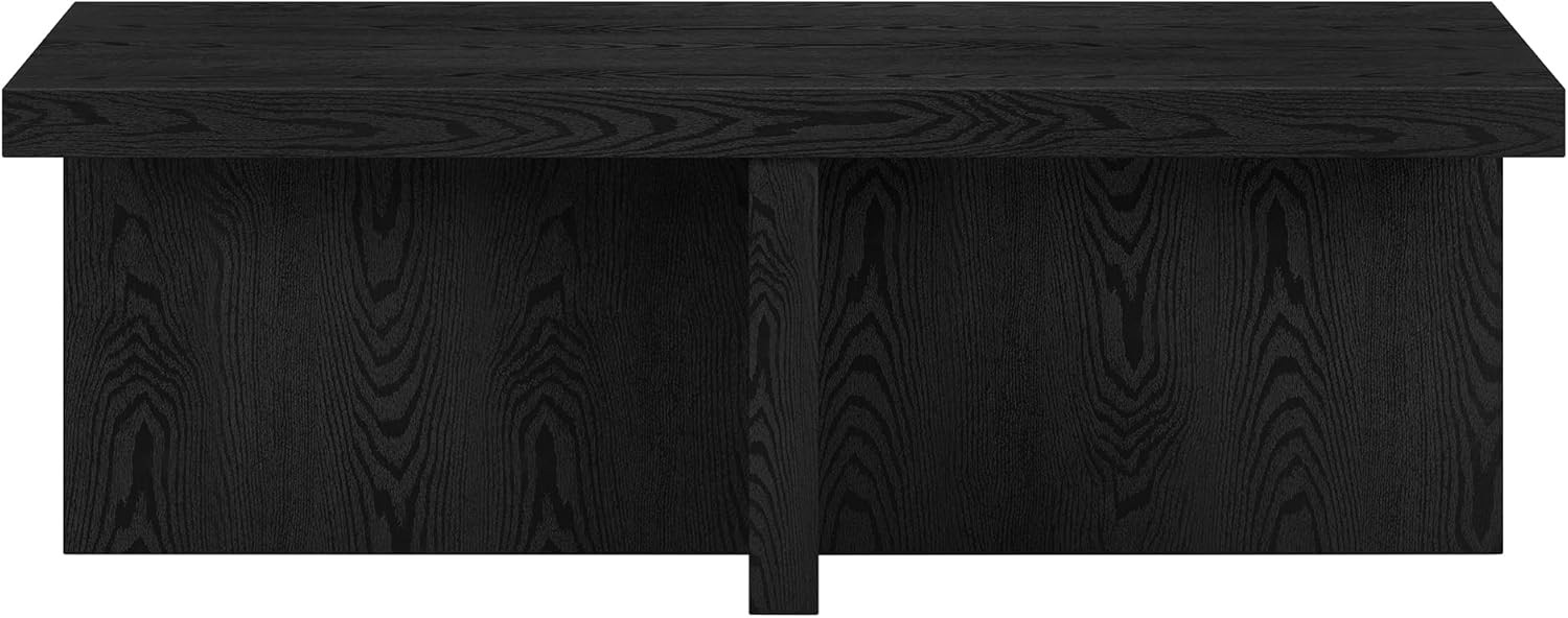 Henn&Hart Elna Coffee Table, 44" Wide, Black | Amazon (US)