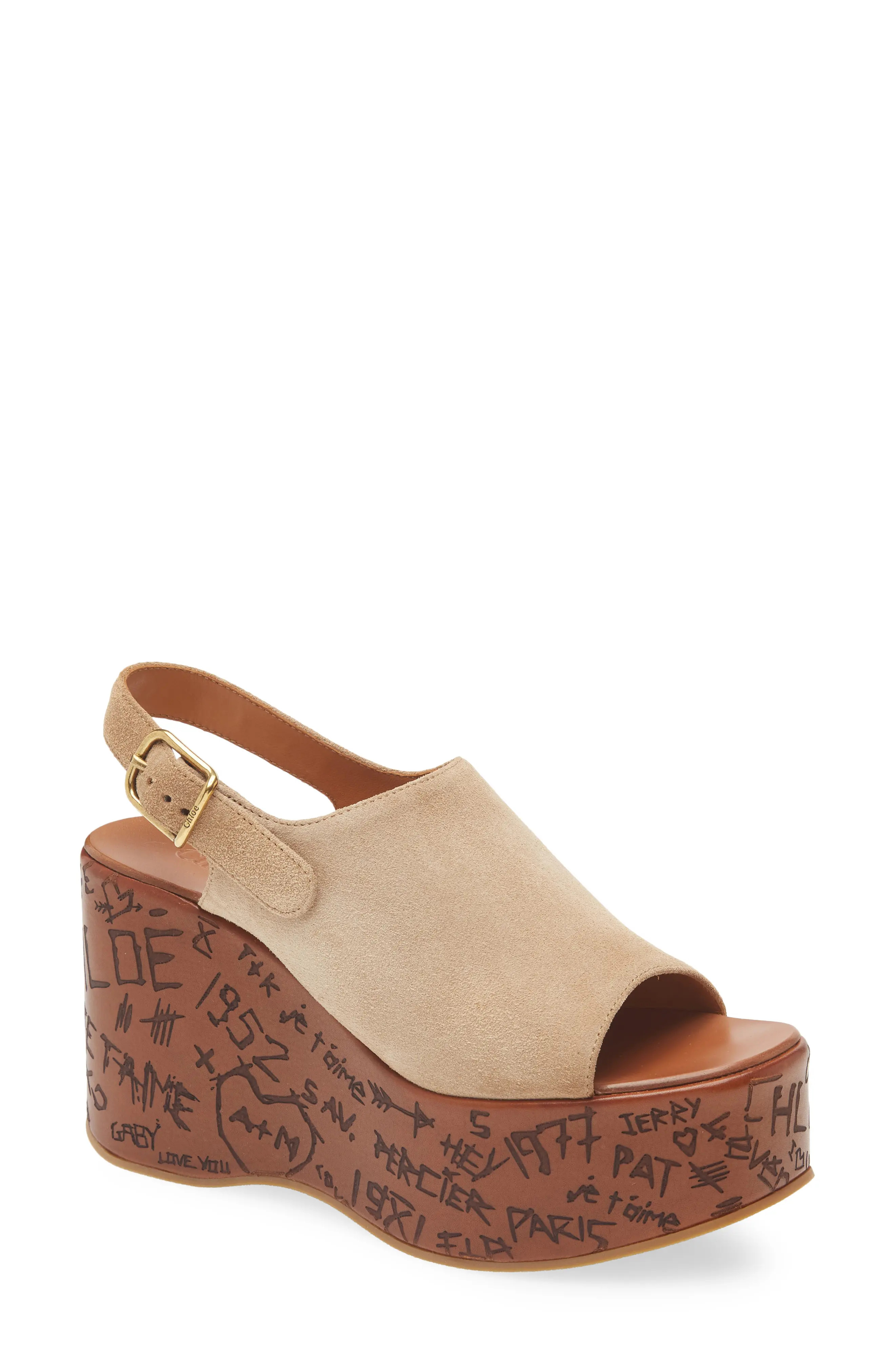 Maxime Platform Slingback Sandal (Women) | Nordstrom | Nordstrom