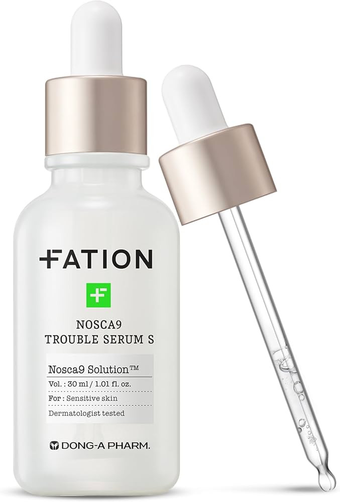 NOSCA9 Trouble Serum S | Hydrating Serum for Face w/Centella Asiatica, Panthenol & Apple Extract ... | Amazon (US)