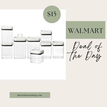 Such a great deal on this set of food containers from Walmart! 

#LTKFind #LTKhome
