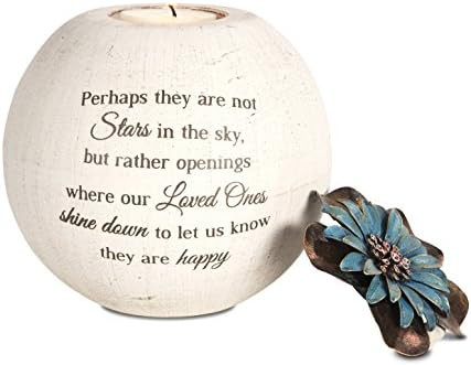 Pavilion Gift Company 19095 Stars in The Sky Candle Holder, 5-Inch, Terra Cotta | Amazon (US)