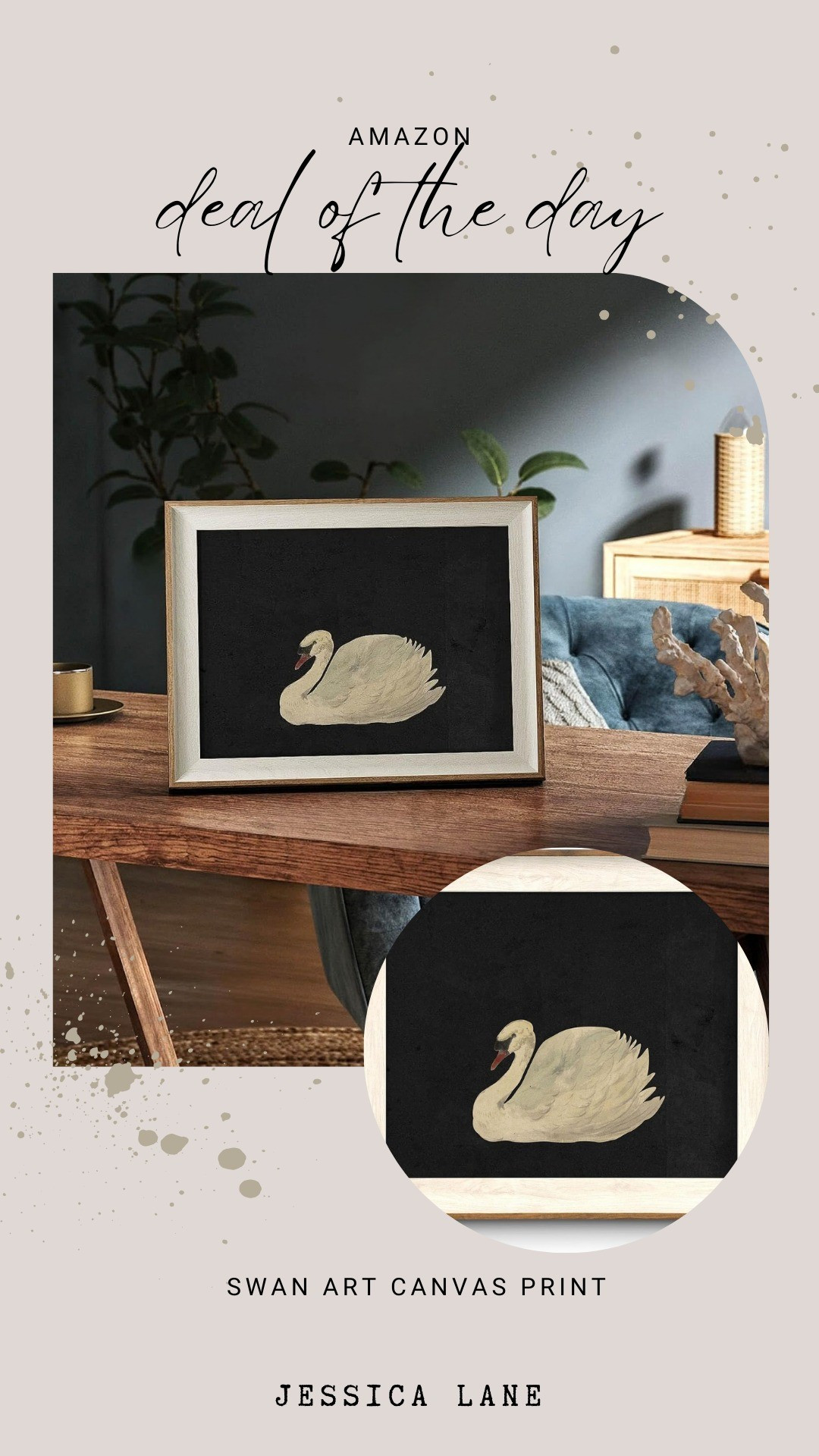 Elevate your walls with this elegant framed swan canvas available in multiple design styles.#wallart #homestyle #swandecor #interiordesign

#LTKSaleAlert #LTKHome #LTKSpringSale