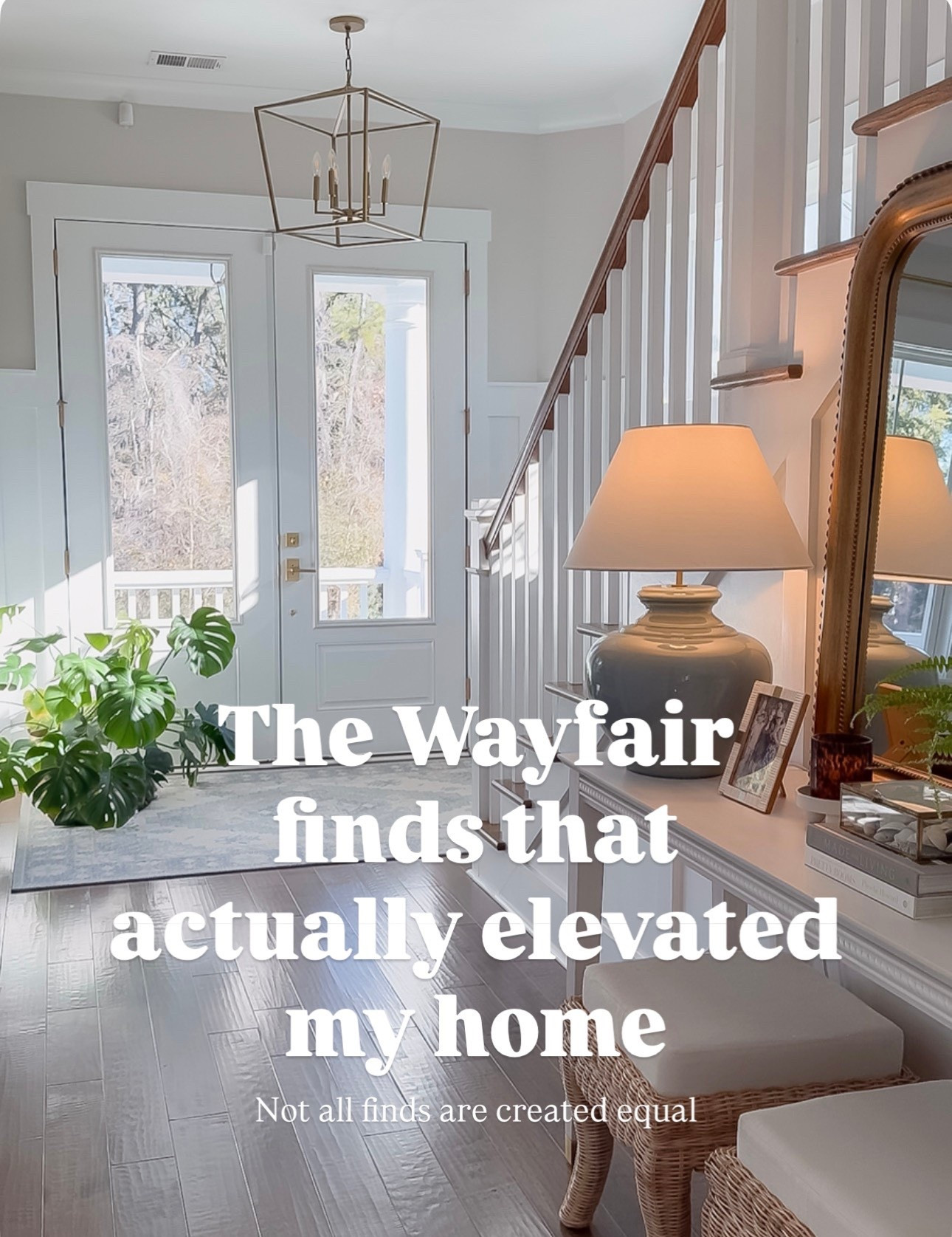 Wayfair sources throughout our home - so many beautiful pieces. From lighting to furniture, rugs and decor, it all completes and makes up our soft coastal home

#LTKHome