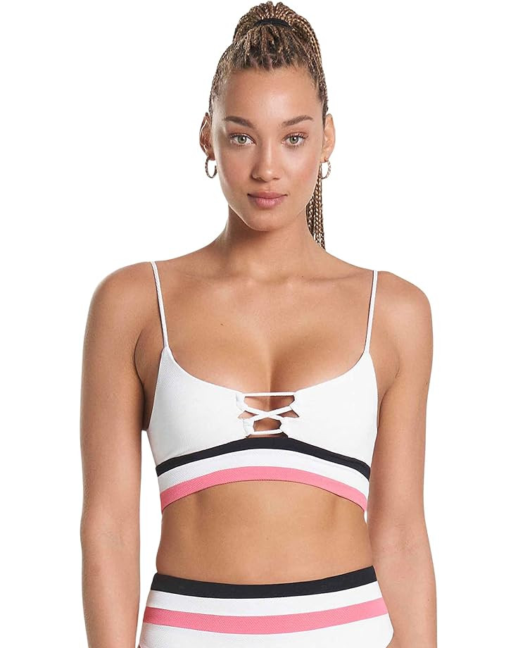 Maaji Orchid Pique Rubi Sporty Bralette Top | Zappos
