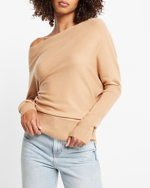 Ultra Soft Off The Shoulder Banded Sweater | Express