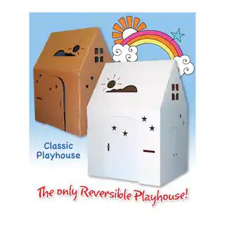 Easy Playhouse Classic Cardboard Playhouse | Michaels | Michaels Stores