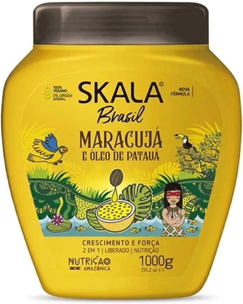 SKALA - Brasil - Creme de Tratamento 2 em 1 Maracuja e Oleo De Pataua 1 Kg - (Passion Fruit & Pat... | Amazon (US)