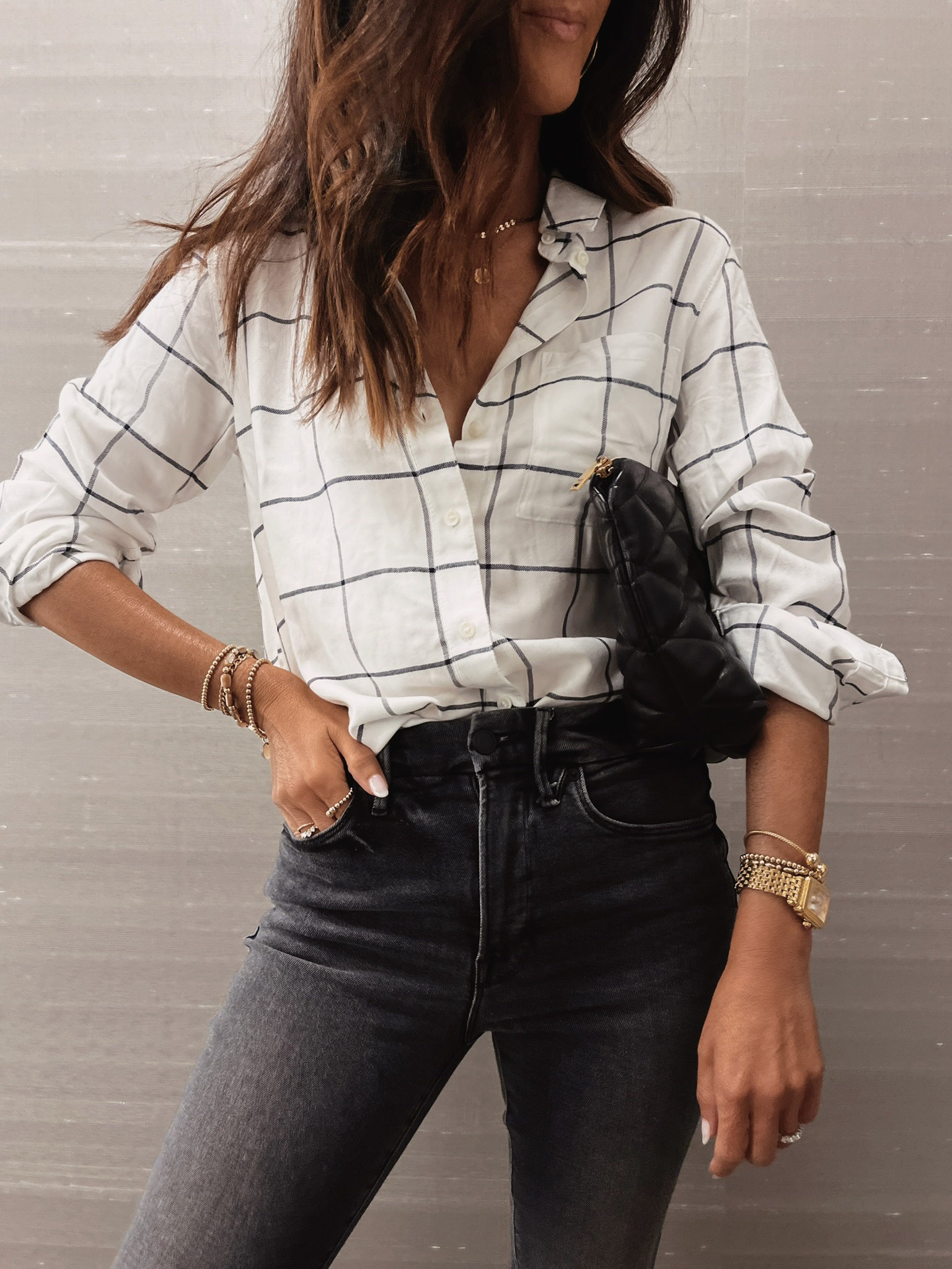 I’m just shy of 5’7 wearing the size XXS top, runs big. Casual style, YSL quilted bag, StylinByAylin 

#LTKSeasonal #LTKstyletip #LTKunder100