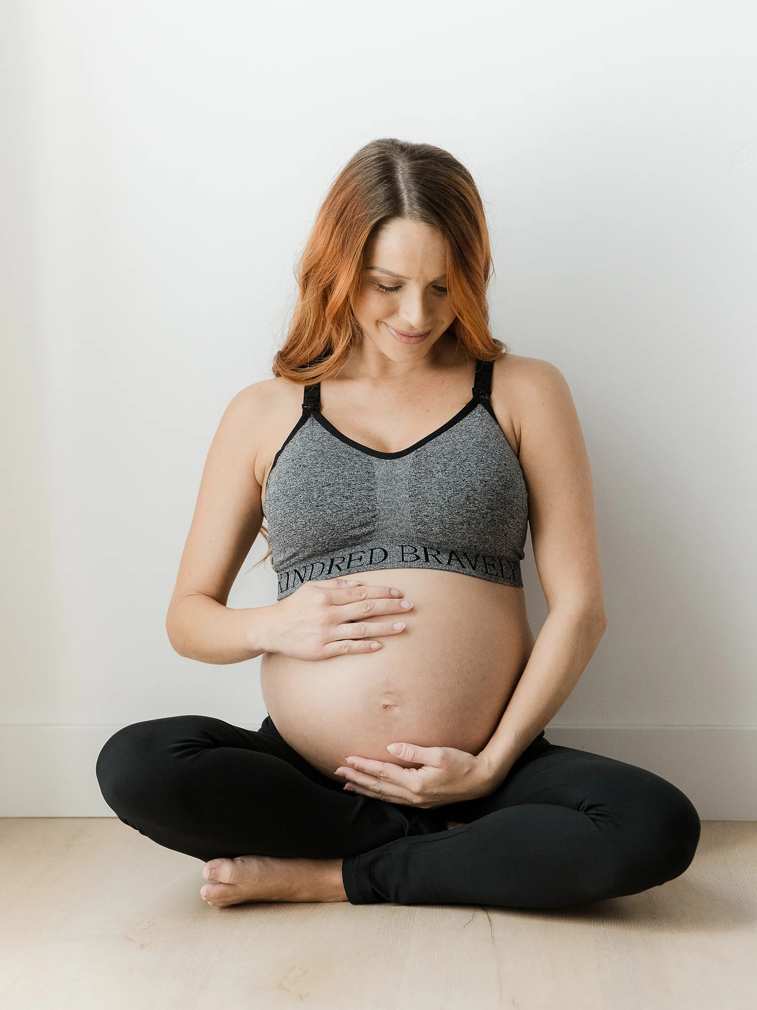 Sublime® Nursing Sports Bra | Heather Grey – Kindred Bravely | Kindred Bravely