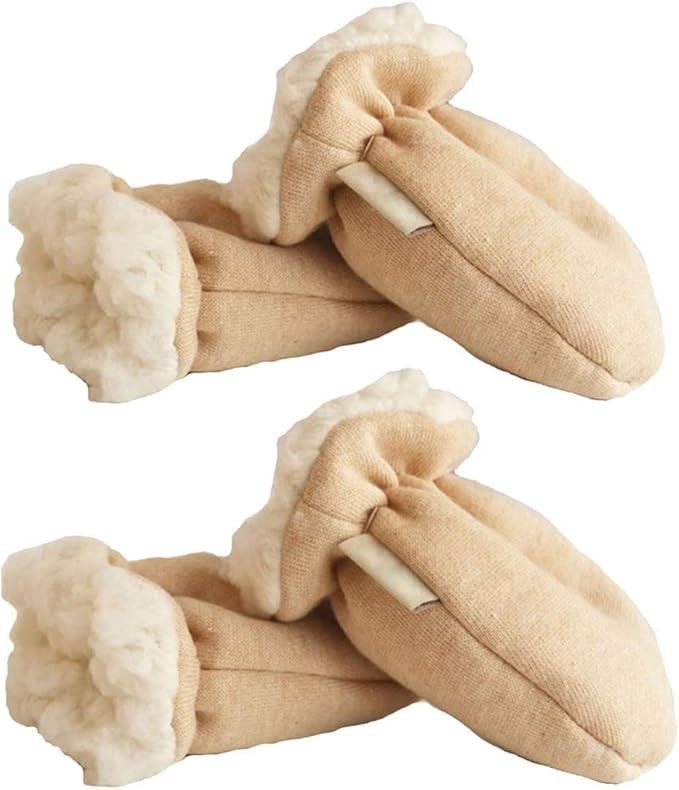 Paladoo Baby Mittens Sherpa Lined Fleece 0-24 Months Winter | Amazon (US)