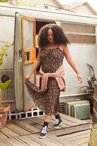 Plus Size Floral Print Maxi Dress | Forever 21 (US)