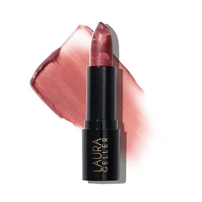 LAURA GELLER NEW YORK Italian Marble Sheer Lipstick - Honey Bun - Hydrating & Lightweight - Vitam... | Amazon (US)