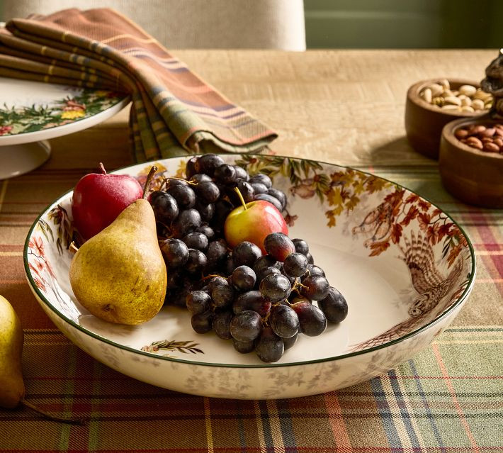 Fantastical Forest Stoneware Serving Bowl | Pottery Barn (US)