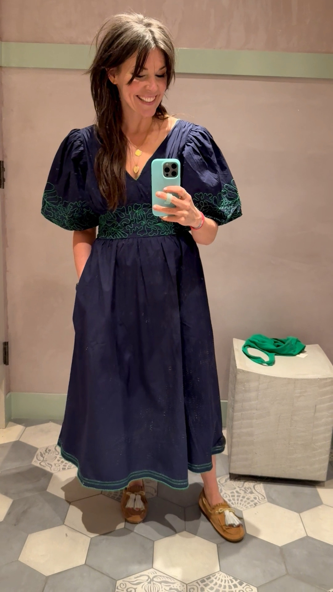 Love this gorgeous dress! The embroidery is so beautiful. The sleeves are definitely a statement, but I love them! I’m wearing a size medium.

#LTKdayinmylife #LTKOver40 #LTKSeasonal