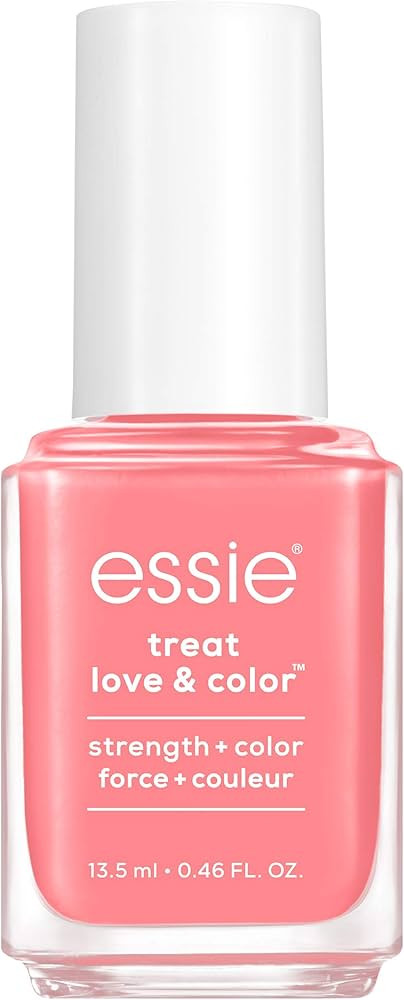 essie Treat, Love and Color, Strength and Color Nail Care Polish, Take 10, Full Coverage Peach Co... | Amazon (US)