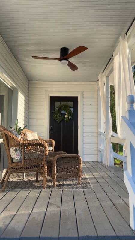Step into rustic elegance with our farmhouse front porch makeover! Discover DIY tips, decor ideas, and charming touches to transform your outdoor space. Get inspired and bring country chic to your home sweet home!

front porch rug, front porch chairs, patio set, porch fan, porch decor

#LTKFindsUnder100 #LTKFindsUnder50 #LTKHome