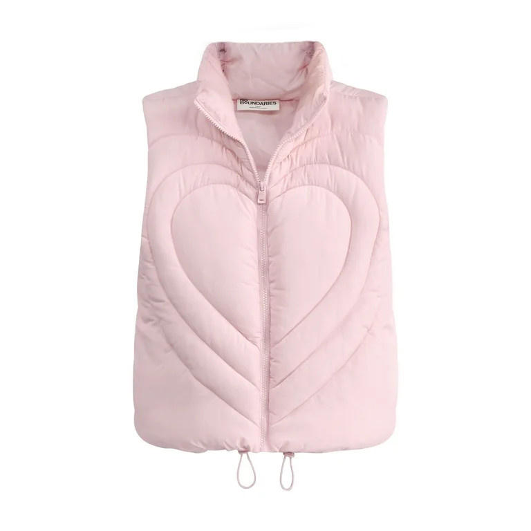 No Boundaries Quilted Puffer Vest, Women's | Walmart (US)