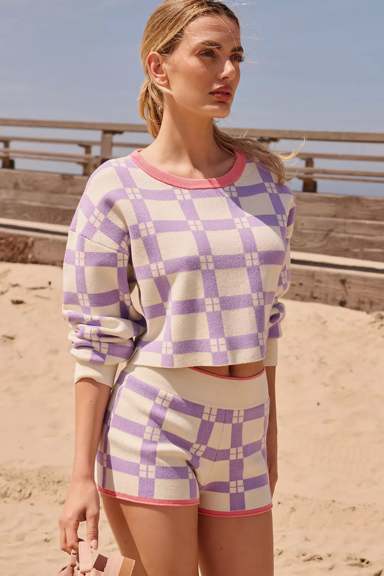 Daily Practice by Anthropologie Long-Sleeve Striped Sweater | Anthropologie (US)