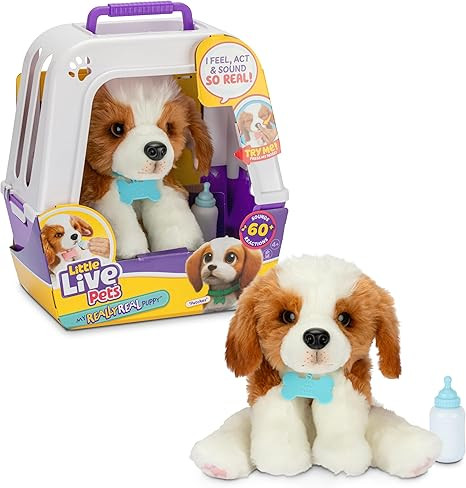 Little Live Pets My Really Real Puppy - Patches The Beagle | Realistic Interactive Toy Puppy That... | Amazon (US)