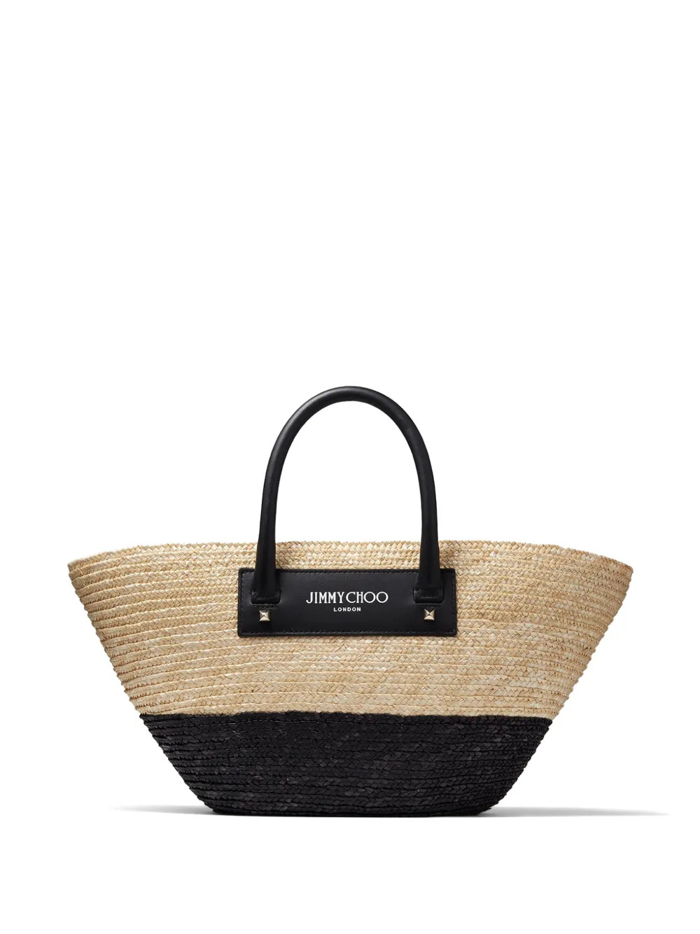 Jimmy Choo Sac Cabas En Raphia à Logo Imprimé - Farfetch | Farfetch Global