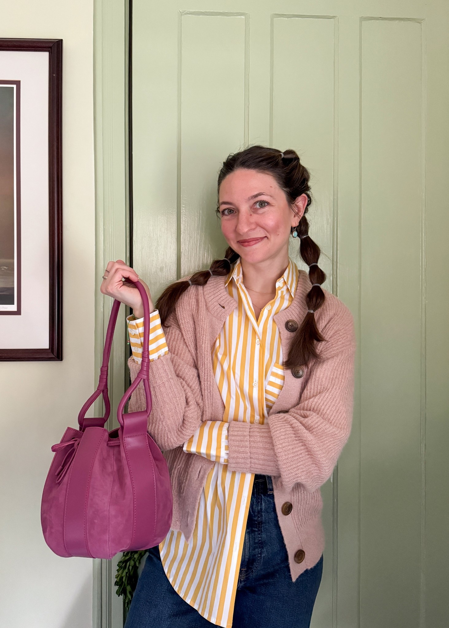 Did you know that March is B Corp Awareness month? Since I’ve started focusing on slow fashion, I’ve also added looking at materials & researching brands that are doing better to my agenda & a B Corp cert is an easy way to know you’re shopping a good brand. B Corps value people, profit, & the planet equally so you can feel good about where you’re spending your money 🌱 This is my first bag from one of my favorite B Corps (@sezane) & I love the shape & bold color 🩷 #LTKsustainable #BCorps #BCorpMonth #sustainablestyle

#LTKHome #LTKItBag #LTKSeasonal