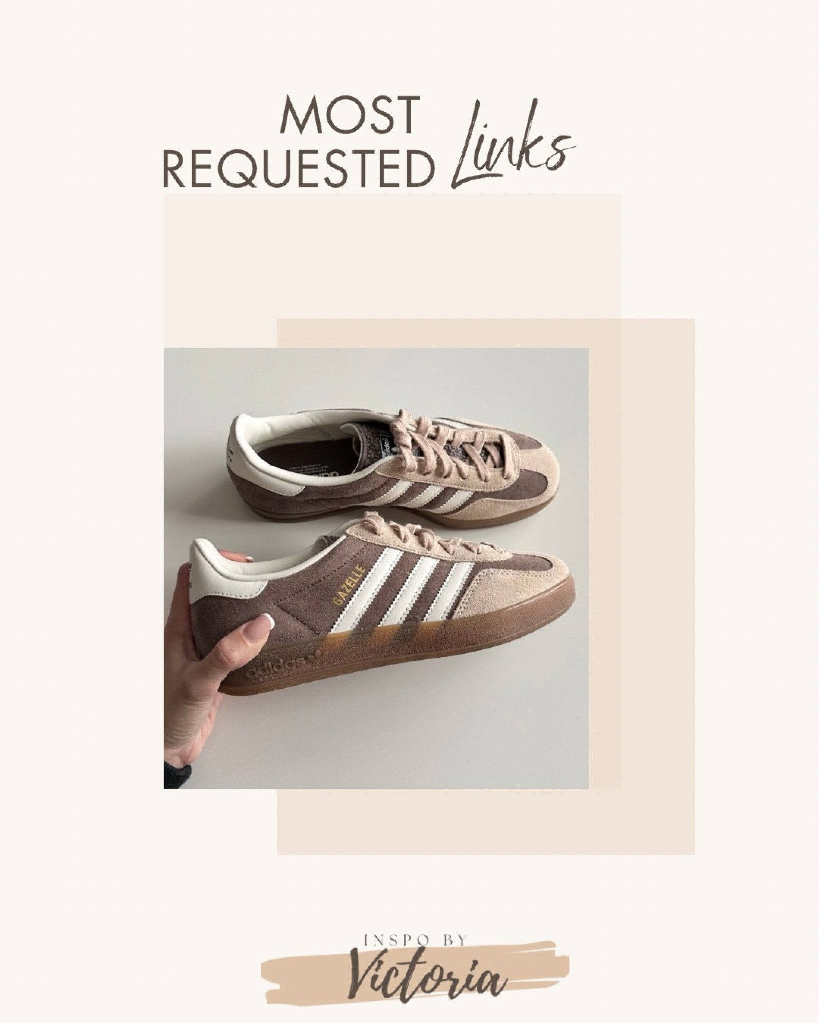 Obsessed with my new Adidas Gazelles🥹🤎 Can't wait to style them, they're so versatile, aren't they🥰
#adidasgazelle #adidassneakers #sneakerstrends

*Shopping tip: If your size is out of stock, turn on Back in Stock notifications and better be quick🤗


#LTKStyleTip #LTKSeasonal #LTKShoeCrush