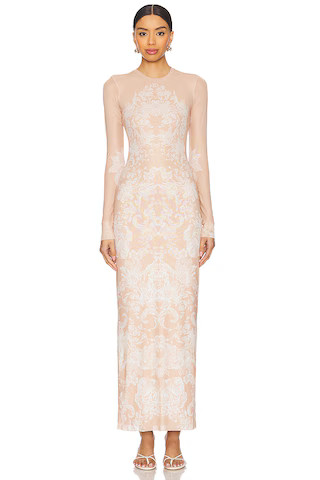 AFRM Didi Maxi Dress in Almond Lace from Revolve.com | Revolve Clothing (Global)